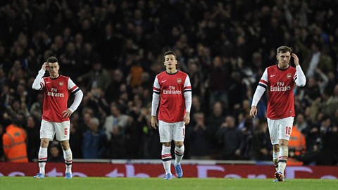 Arsenal buộc phải chia điểm với Chelsea ngay trên sân nhà