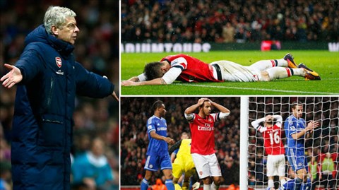 Sự cầm chừng và có phần rụt rè trong cách nhập cuộc khiến Arsenal đánh mất lợi thế trong cuộc đua vô địch