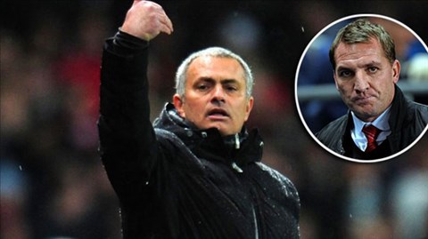 Mourinho có mối quan hệ tốt với Rodgers