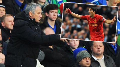 Mourinho khen ngợi Suarez trước thềm trận đấu giữa Chelsea và Liverpool