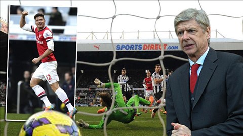 HLV Wenger có thể xoa tay hài lòng sau chiến thắng cuối năm