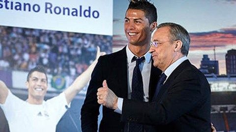 Chủ tịch Perez và Ronaldo