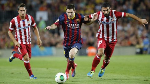 Barca có nhiều trận đấu khó khăn trên sân khách trong năm 2014