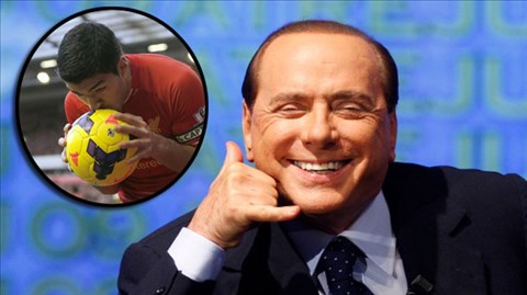 Berlusconi mơ về Suarez