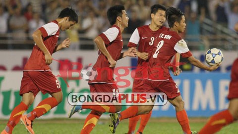Màn trình diễn của các cầu thủ U19 Việt Nam đã lấy lại niềm tin của NHM. Ảnh: Anh Tài.