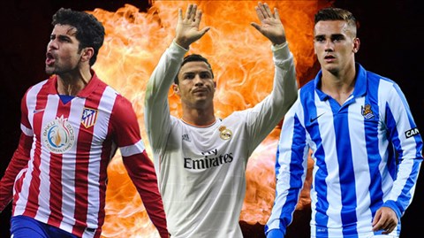 Chỉ có 1 cầu thủ Barca trong ĐHTB lượt đi Liga