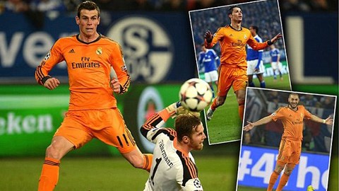 Real áp đảo ĐHTB Champions League tuần này