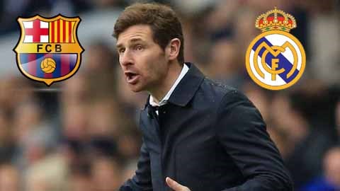 Villas-Boas mơ về Barca và Real
