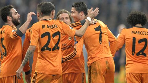 Real vừa có chiến thắng tưng bừng 6-1 ngay trên sân của Schalke