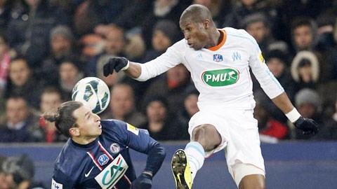 Ibrahimovic (trái) và đồng đội sẽ có cuộc chiến khó khăn với Marseille