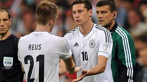 Draxler và Reus không có mặt trong lần triệu tập này của ĐT Đức