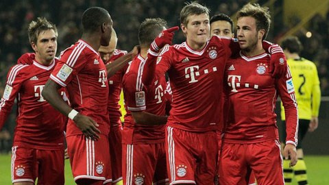Bayern Munich đang hướng tới 10 kỷ lục trước khi Bundesliga 2013/14 khép lại