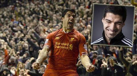 Suarez “ngượng chín mặt” khi xem lại mình trên TV