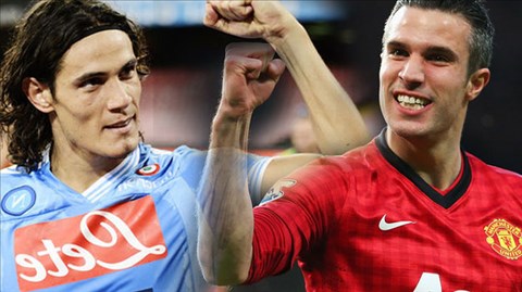 M.U sẽ "nhả" Van Persie nếu giành được Cavani