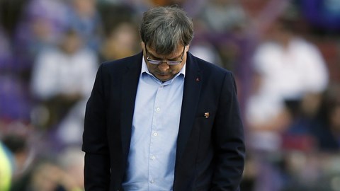 HLV Tata Martino không hài lòng với lối chơi của toàn đội