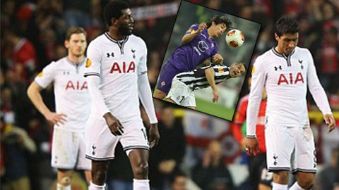 Spurs và Juventus gặp khó trước các đối thủ