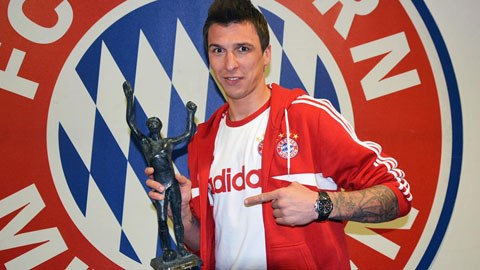 Mandzukic đang có phong độ tốt tại Bayern