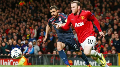 Rooney chơi rất năng nổ giúp Man United quật ngã Olympiakos