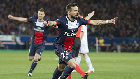 Lavezzi mở tỷ số cho PSG