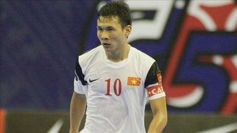 Bảo Quân là chỗ dựa vững chắc cho các đồng đội trẻ ở ĐT futsal Việt Nam 