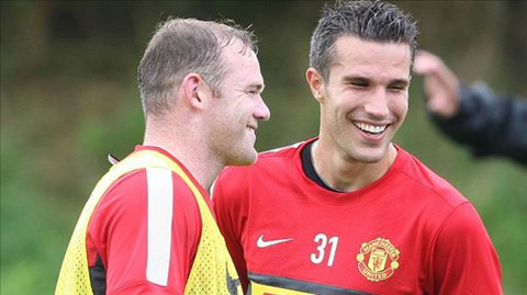 Cặp song sát Rooney - Van Persie