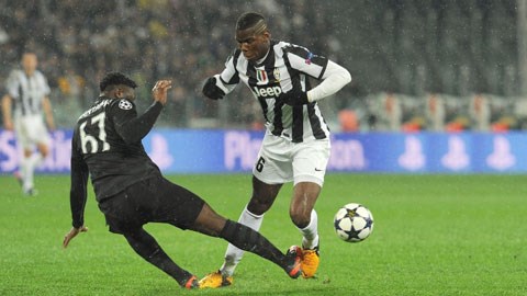 Dù Pogba (phải) rất quan trọng với CLB, nhưng Juve vẫn có thể bán tiền vệ này nếu được giá