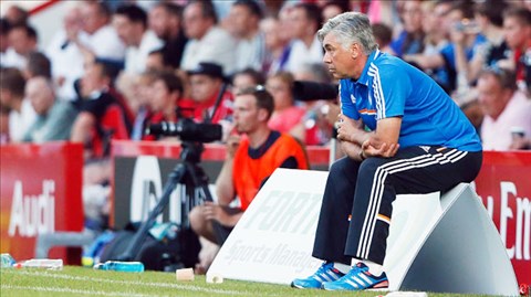 HLV Ancelotti đang đối mặt với rất nhiều khó khăn tại Real