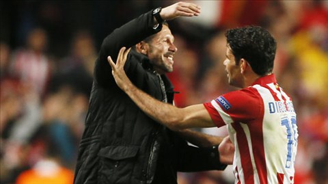 HLV Simeone đã biến Atletico thành đội bóng không biết sợ hãi ở những trận đấu lớn