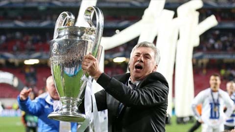 Ancelotti đã giúp Real giành Decima ngay trong năm đầu dẫn dắt