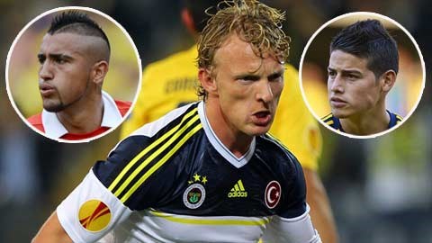 Vidal - Kuyt - Rodriguez