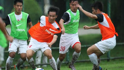 Tấn Tài là đội trưởng của ĐT Việt Nam. Ảnh: Anh Tài
