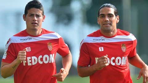 Monaco không bán James Rodriguez và Radamel Falcao?
