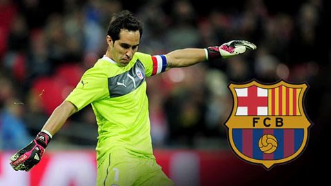 Claudio Bravo đã là người của Barca