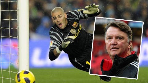 Valdes sẽ gia nhập M.U và tái ngộ với ông thày cũ Van Gaal?
