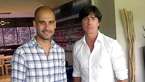 Pep Guardiola và Joachim Loew