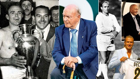 Không ngôi sao nào có tầm ảnh hưởng lớn như Di Stefano, cả trong đời thường lẫn bóng đá