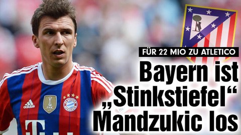 Mandzukic chỉ còn chờ thông báo chính thức từ Atletico