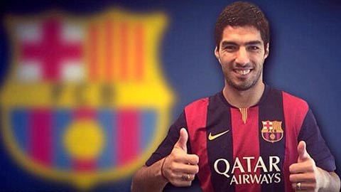 Hình ảnh của Suarez cùng áo đấu Barca đã xuất hiện trên tài khoản Twitter của CLB này