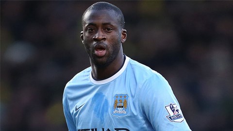 Tương lai của Yaya Toure tại Man City đang rất bấp bênh