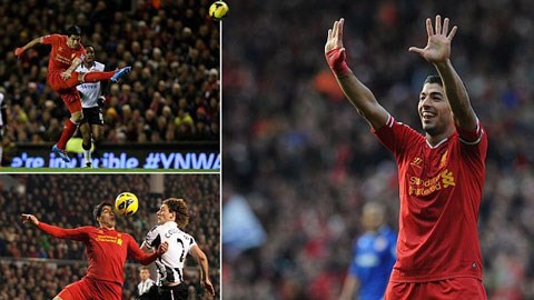 Suarez có nhiều bàn thắng rất ấn tượng khi còn khoác áo Liverpool