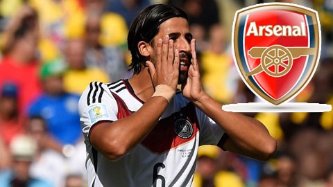 Khedira sẽ gia nhập Arsenal