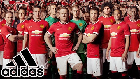 M.U và Adidas ký hợp đồng tài trợ kỷ lục