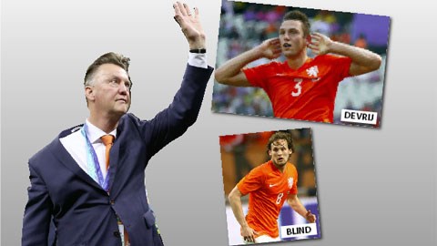HLV Van Gaal sẽ đưa những De Vrij hay Blind về Man United để phục vụ cho kế hoạch “Hà Lan hóa” của mình
