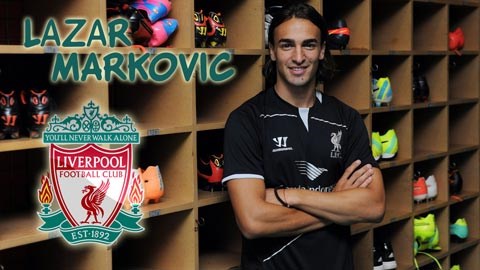 Markovic đã chính thức là người của Liverpool