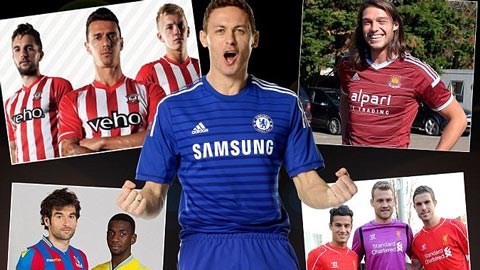 Các đội bóng Premier League hầu hết đã có trang phục mới