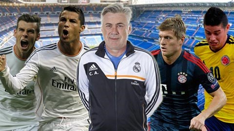 Ancelotti đang quá thừa tiền vệ