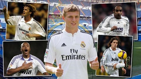 Kroos được kỳ vọng sẽ thành công hơn những tiền bối từng khoác áo số 8