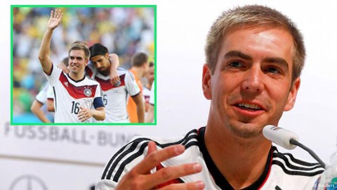 Philipp Lahm tuyên bố từ giã sự nghiệp thi đấu quốc tế khiến NHM hụt hẫng
