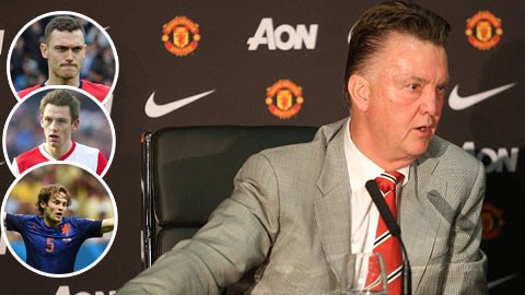 Những mục tiêu khả dĩ nhất của HLV Louis van Gaal
