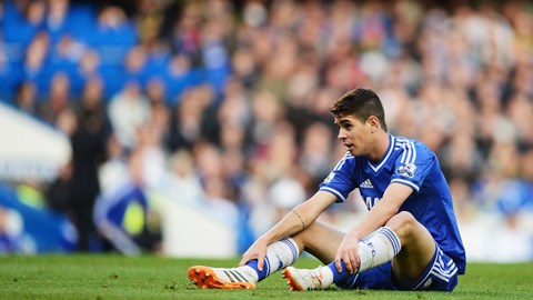 Oscar kém nhất trong hàng tiền vệ chelsea
